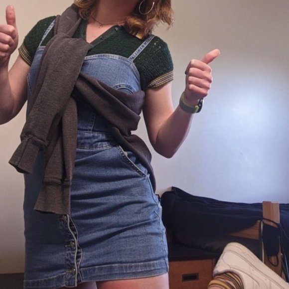 Guess Denim Mini Dress - Picture 2 of 4